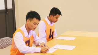 8月終わりに、ベトナムIPMの型枠施工作業の技能実習生選抜試験に参加した実習生の感想